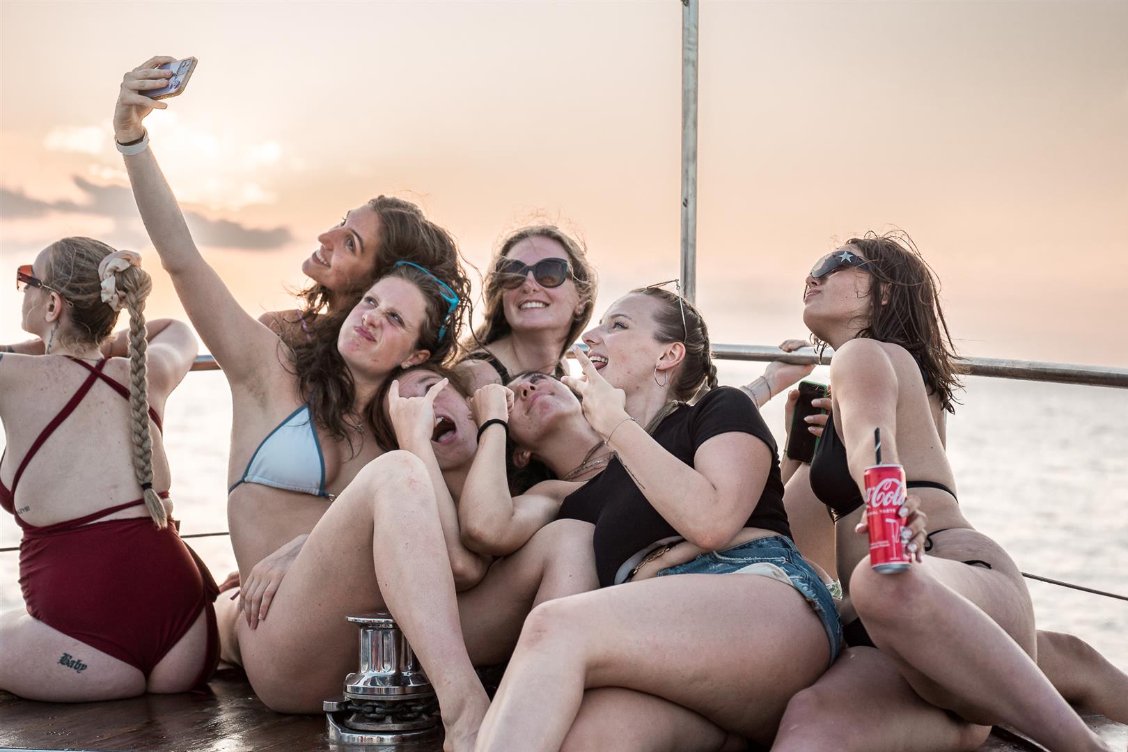 Boat party mare cristallino