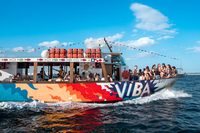 Viba Boat Party tramonto Gallipoli