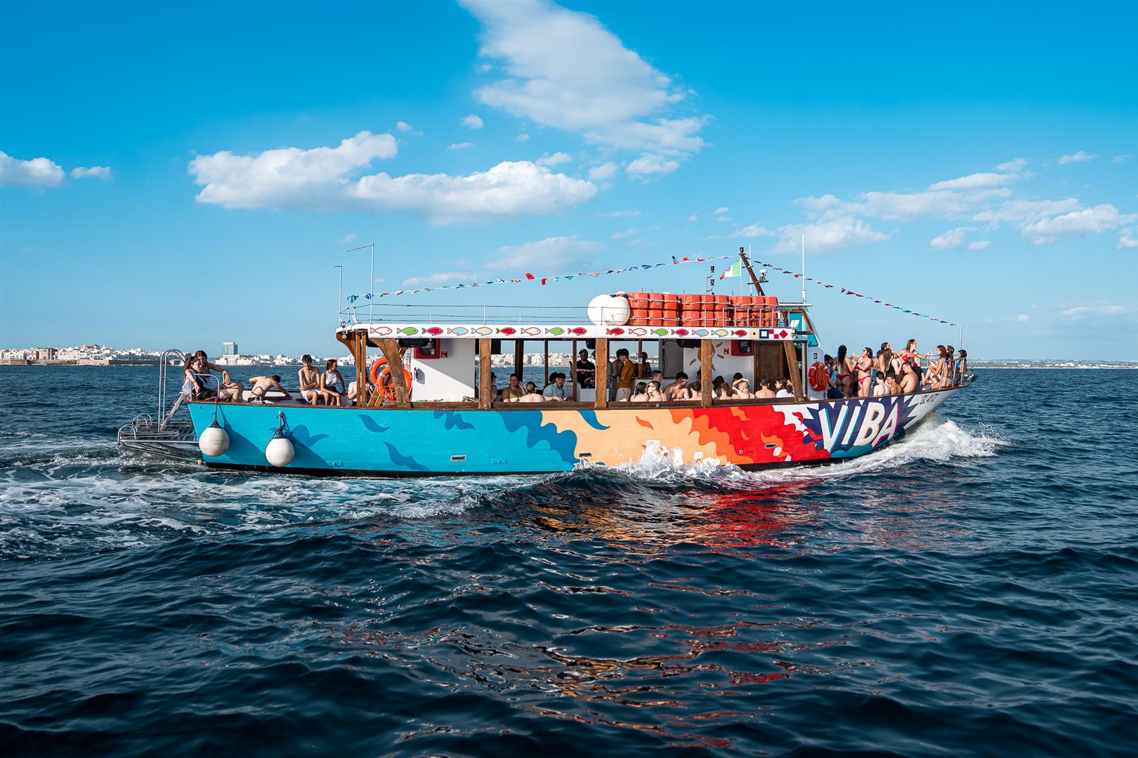 Party barca Gallipoli estate