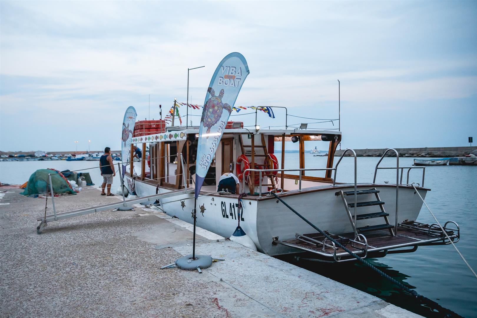 Party barca Gallipoli vita